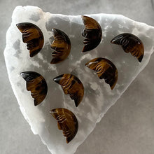 Load image into Gallery viewer, Tiger's Eye Moon Face