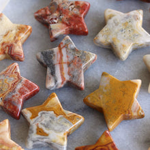 Load image into Gallery viewer, Crazy Lace Agate Star