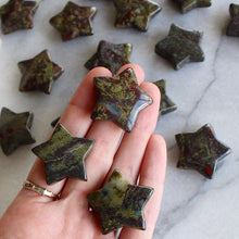 Load image into Gallery viewer, Dragon's Blood Jasper Star