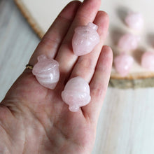 Load image into Gallery viewer, Rose Quartz Acorn