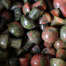 Load image into Gallery viewer, Unakite Jasper Mini Mushroom