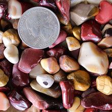 Load image into Gallery viewer, Mookaite Tumbled Chips (xs) 4oz bag