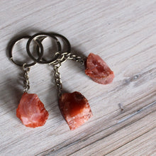 Load image into Gallery viewer, Raw Crystal Keychain