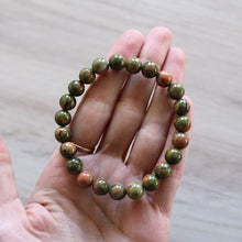 Load image into Gallery viewer, Unakite Jasper Bracelet