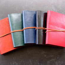 Load image into Gallery viewer, Leather Notebook w/ Crystal Accent