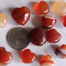 Load image into Gallery viewer, Carnelian Mini Heart