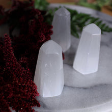 Load image into Gallery viewer, Selenite Obelisk, small