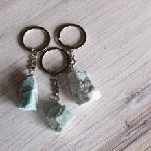 Load image into Gallery viewer, Raw Crystal Keychain