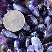 Load image into Gallery viewer, Amethyst Tumbled Chips (xs) 4oz bag
