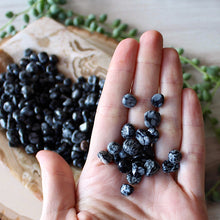 Load image into Gallery viewer, Snowflake Obsidian Tumbled Chips (xs) 4oz bag