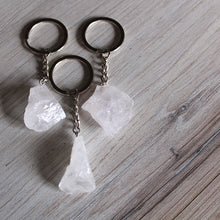 Load image into Gallery viewer, Raw Crystal Keychain