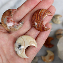 Load image into Gallery viewer, Crazy Lace Agate Moon