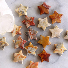 Load image into Gallery viewer, Crazy Lace Agate Star