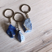 Load image into Gallery viewer, Raw Crystal Keychain