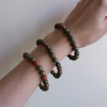 Load image into Gallery viewer, Unakite Jasper Bracelet
