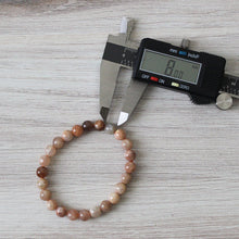 Load image into Gallery viewer, Peach Moonstone Bracelet