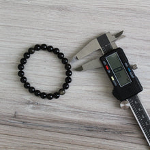 Load image into Gallery viewer, Gold Sheen Obsidian Bracelet