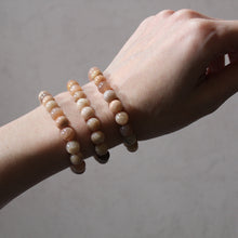 Load image into Gallery viewer, Peach Moonstone Bracelet