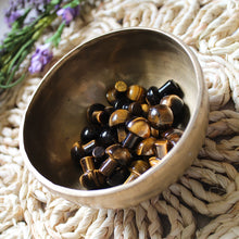 Load image into Gallery viewer, Tiger's Eye Mini Mushroom