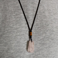 Load image into Gallery viewer, Rose Quartz Raw Necklace