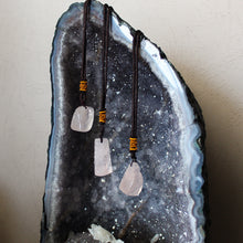 Load image into Gallery viewer, Rose Quartz Raw Necklace