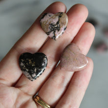 Load image into Gallery viewer, Rhodonite 20mm Heart