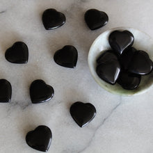 Load image into Gallery viewer, Obsidian 20mm Heart