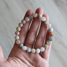 Load image into Gallery viewer, Morganite & Aquamarine Beryl Bracelet