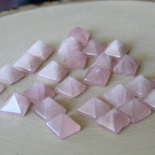 Load image into Gallery viewer, Rose Quartz Mini Pyramid