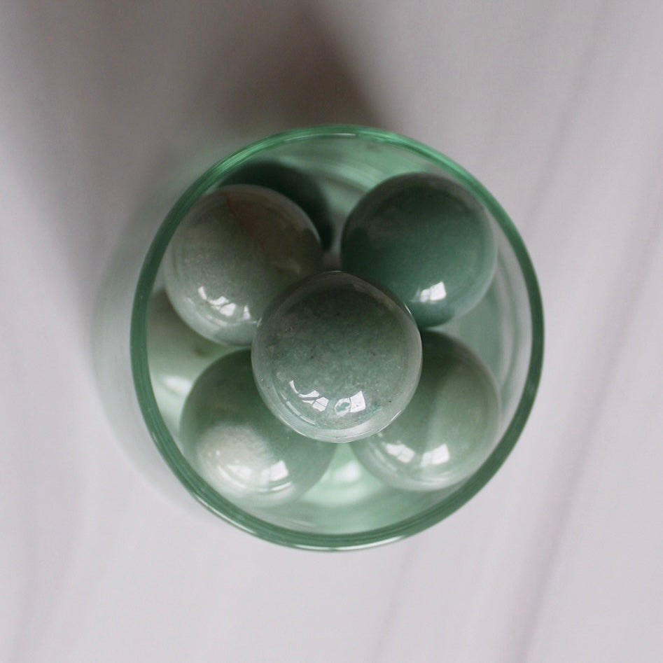 Aventurine Mini Sphere – Pebble House