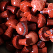 Load image into Gallery viewer, Red Jasper Mini Mushroom
