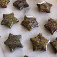 Load image into Gallery viewer, Dragon&#39;s Blood Jasper Star

