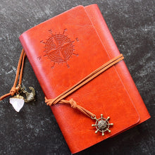 Load image into Gallery viewer, Leather Notebook w/ Crystal Accent
