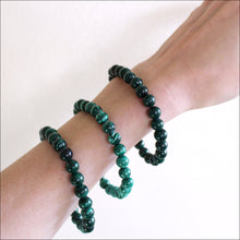 Load image into Gallery viewer, Malachite 8mm Bracelet
