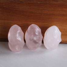 Load image into Gallery viewer, Rose Quartz Mini Flame
