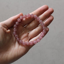 Load image into Gallery viewer, Strawberry Quartz Bracelet
