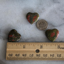 Load image into Gallery viewer, Unakite Jasper 20mm Heart
