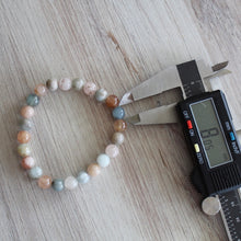 Load image into Gallery viewer, Morganite &amp; Aquamarine Beryl Bracelet
