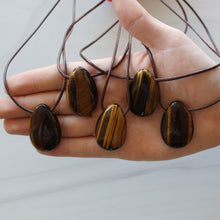 Load image into Gallery viewer, Tiger&#39;s Eye Necklace

