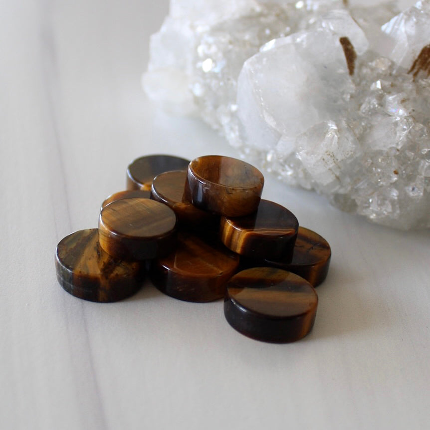 Tiger's Eye Token – Pebble House
